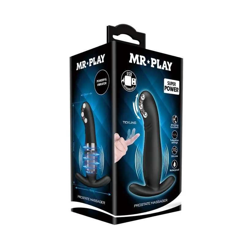 Massajador de Próstata com Vibração e Dedo Mr Play — vista 10 de 10