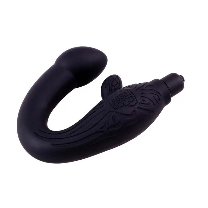 Massajador de Próstata em Silicone 29 cm Preto Chisa — vista 4 de 4