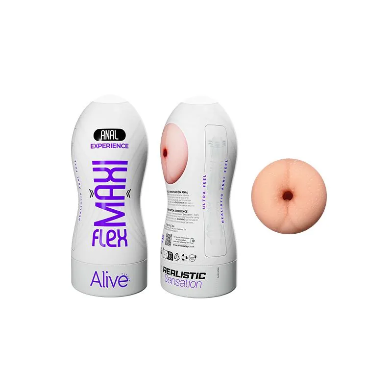 Alive Anal Maxi Flesh Masturbador Tam. L — vista 3 de 3