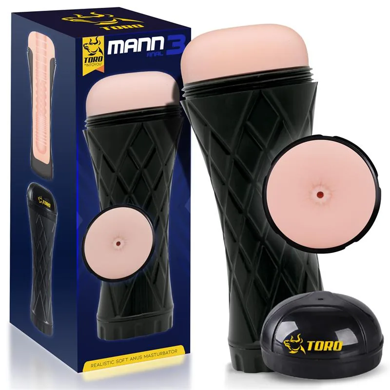 Masturbador Masculino Realista Mann3 Anal Minothor