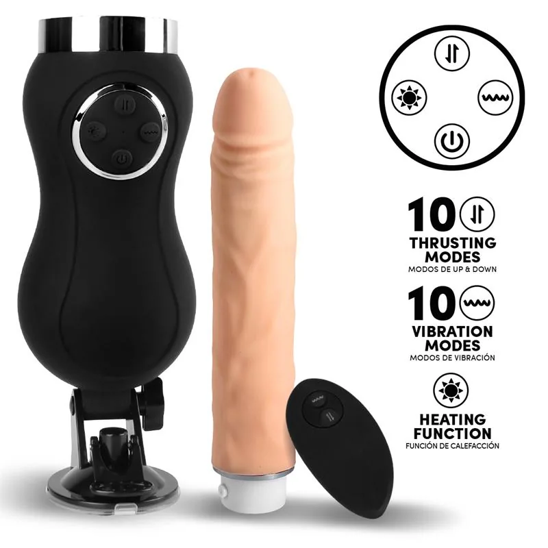 Máquina Vaivém Vibração Calor USB InToYou — vista 2 de 3