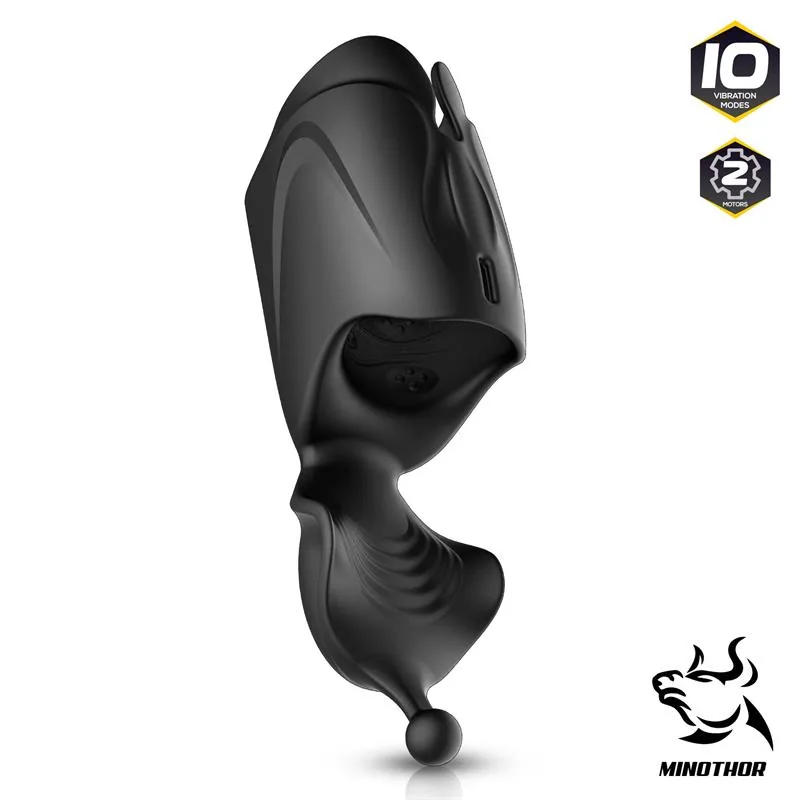 Masturbador AdvaX One Vibratório Duplo Motor Flexível — vista 3 de 3