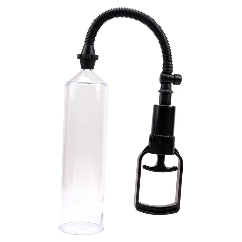 Masturbador Beginners Power Pump com Cilindro Transparente 21 cm