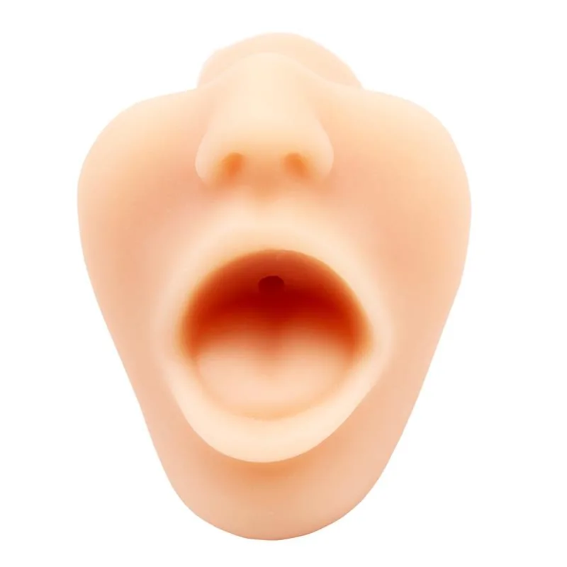 Masturbador Boca com Língua Taco Woooo 15 cm — vista 3 de 3
