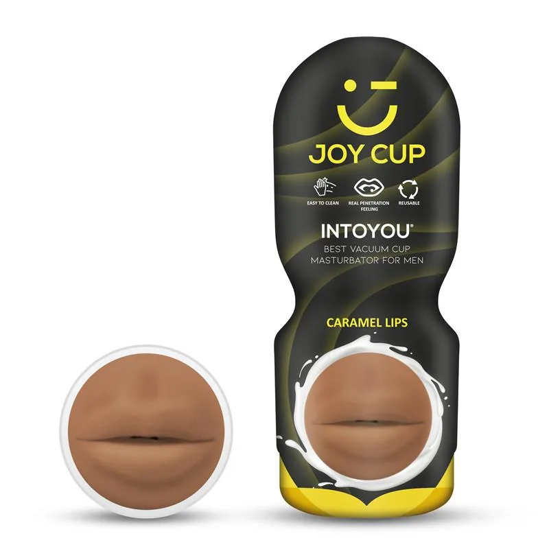 Masturbador Boca Provocadora Caramelo (JOY CUP)