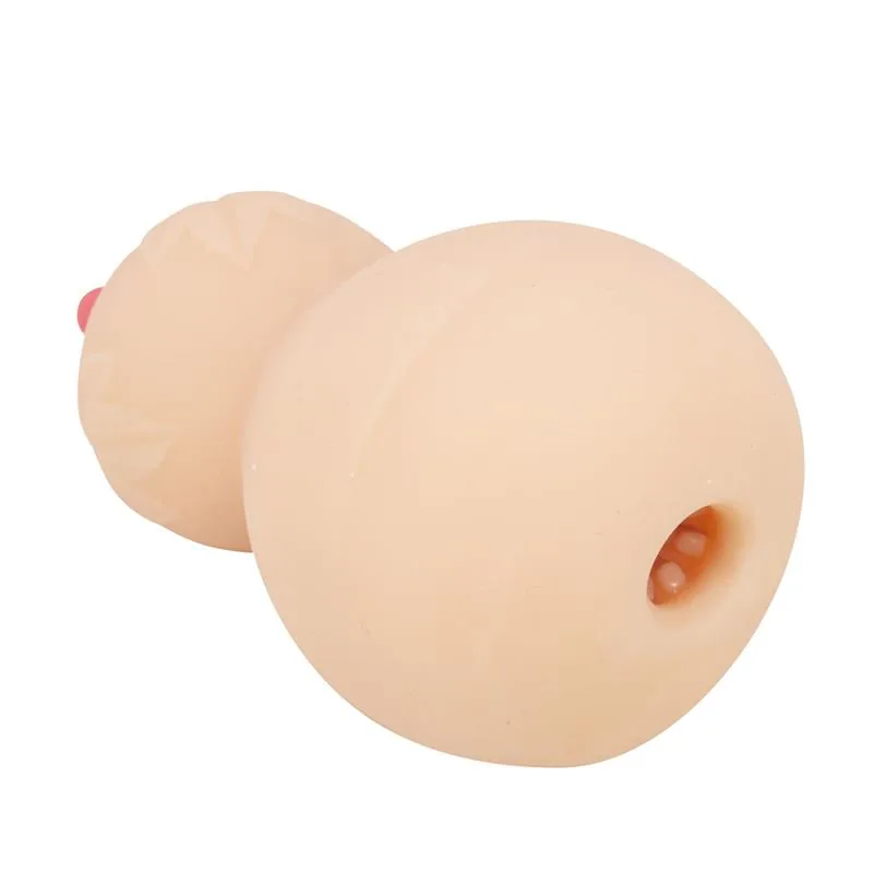 Masturbador Calabash em Forma de Peito 15 cm — vista 3 de 3