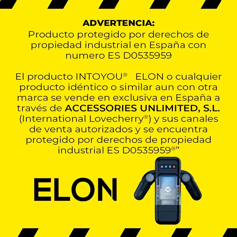 Masturbador Elon Inteligente com Vaivém, Vibração e Calor — vista 2 de 3