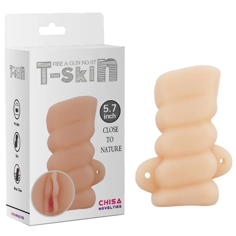 Masturbador Fire a Gun N7 Vagina T-Skin 14,2 cm — vista 2 de 3