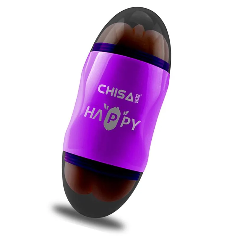 Masturbador Happy Cup Vagina e Ânus T-Skin 19 cm — vista 2 de 3