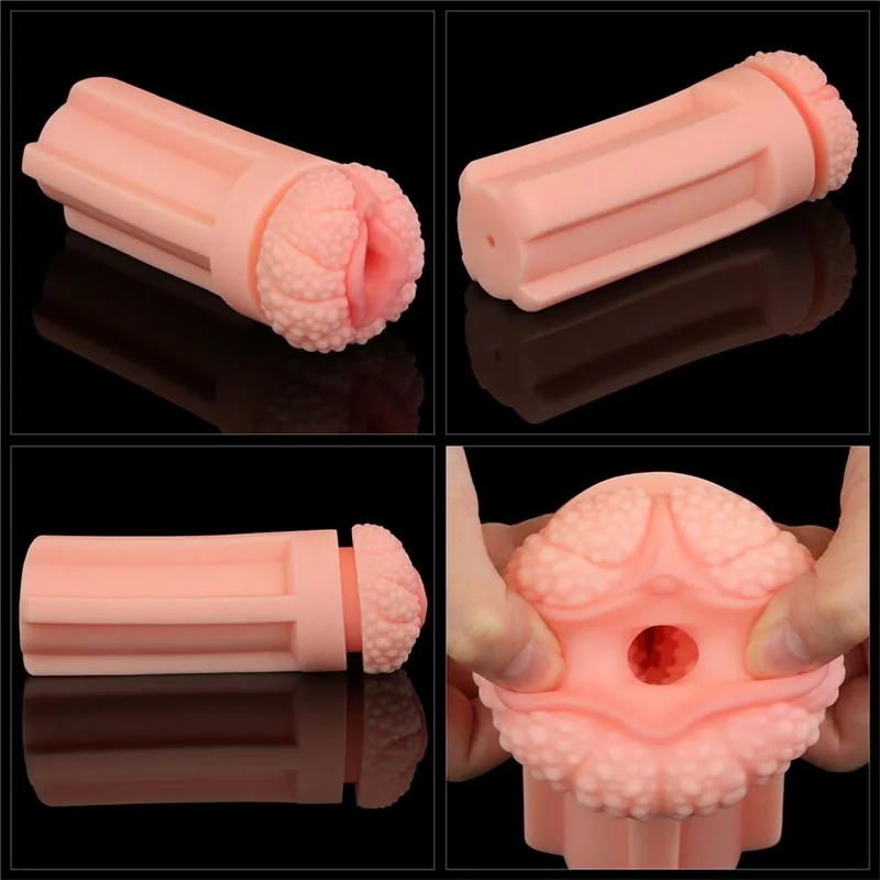 Masturbador Lata Imperial Stout Vagina Texturada 19,8 cm — vista 3 de 3
