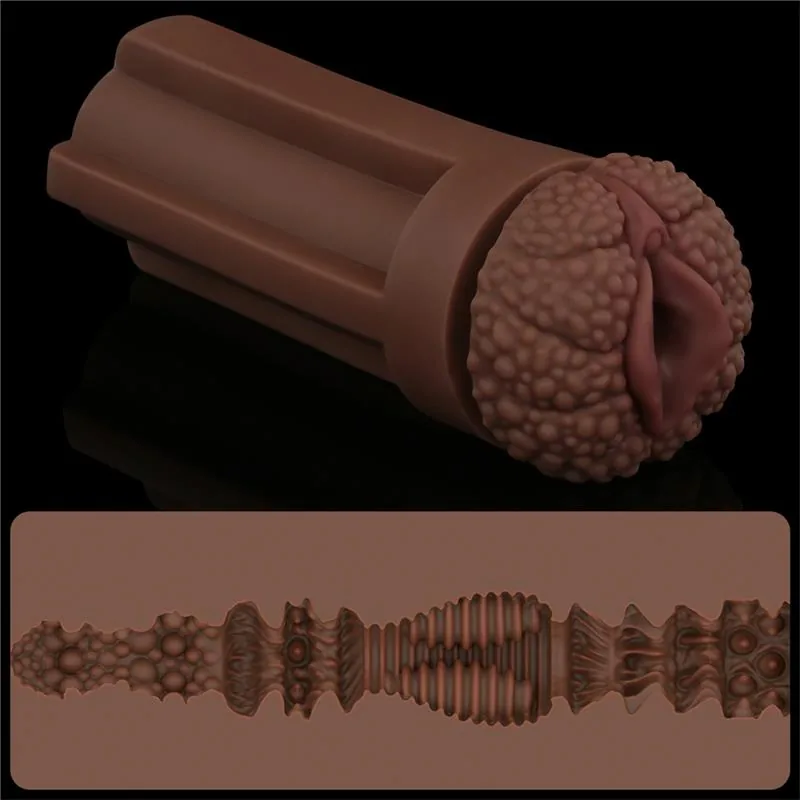 Masturbador Lata Wild Ale Vagina Texturada 19,8 cm — vista 3 de 3