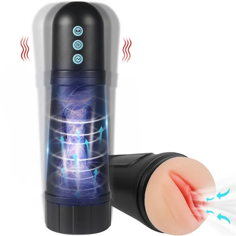 Masturbador Locker Vibratório com Sucção Vagina 31,5 cm