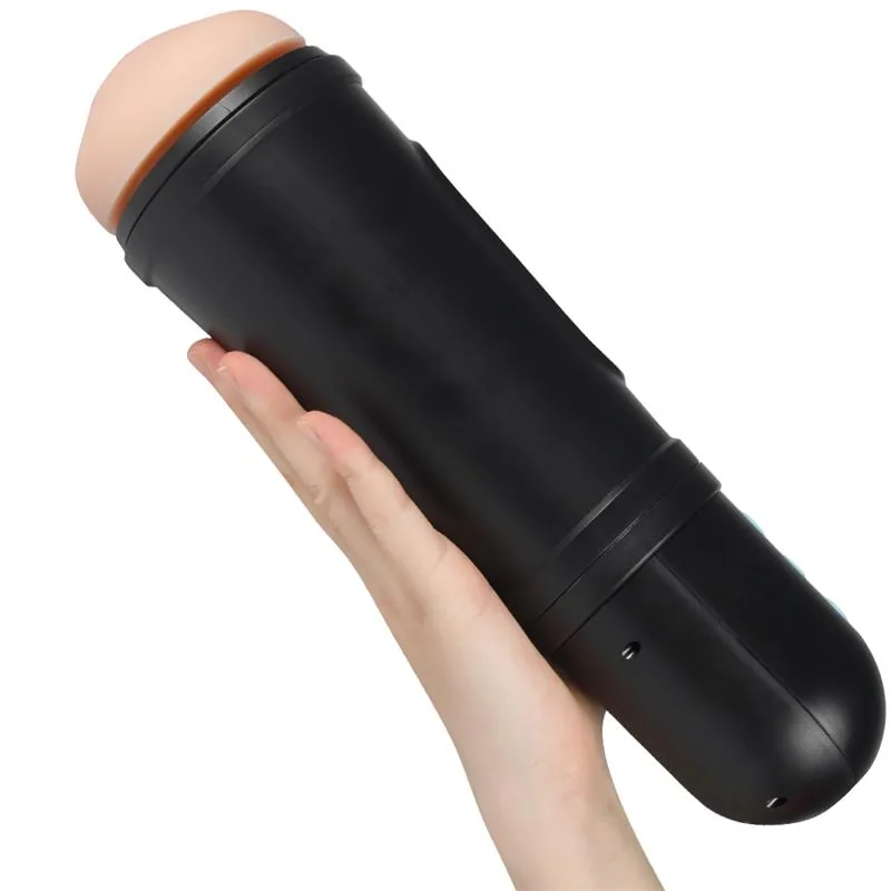 Masturbador Locker Vibratório com Sucção Vagina 31,5 cm — vista 3 de 3