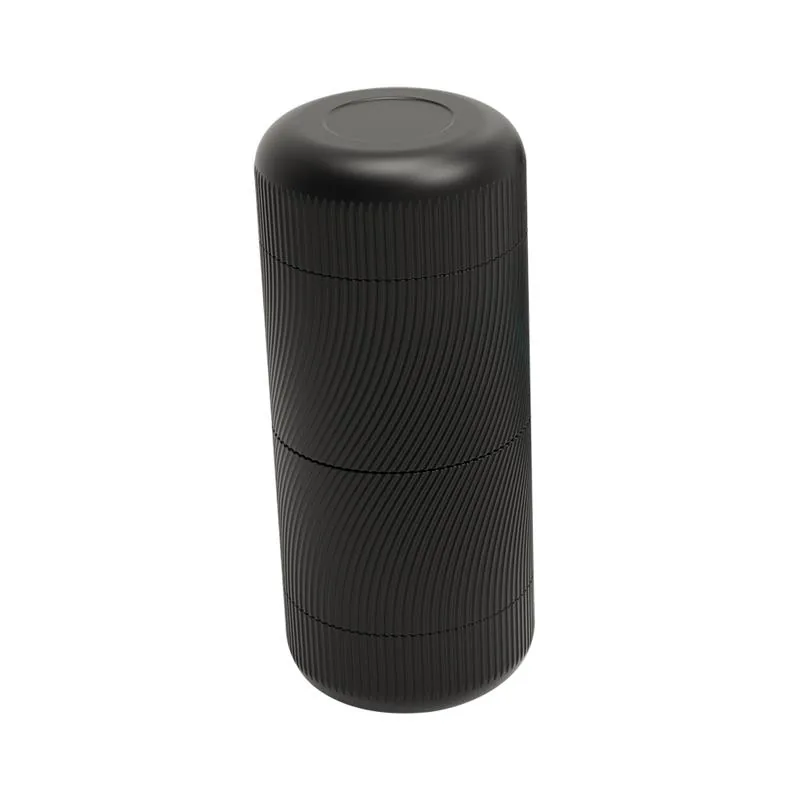 Masturbador Manual Tempest Preto 20 cm — vista 2 de 3
