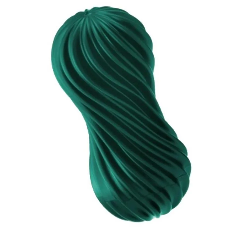 Masturbador Manual Tenga Flex Fizzy Verde 16,5 cm — vista 2 de 3