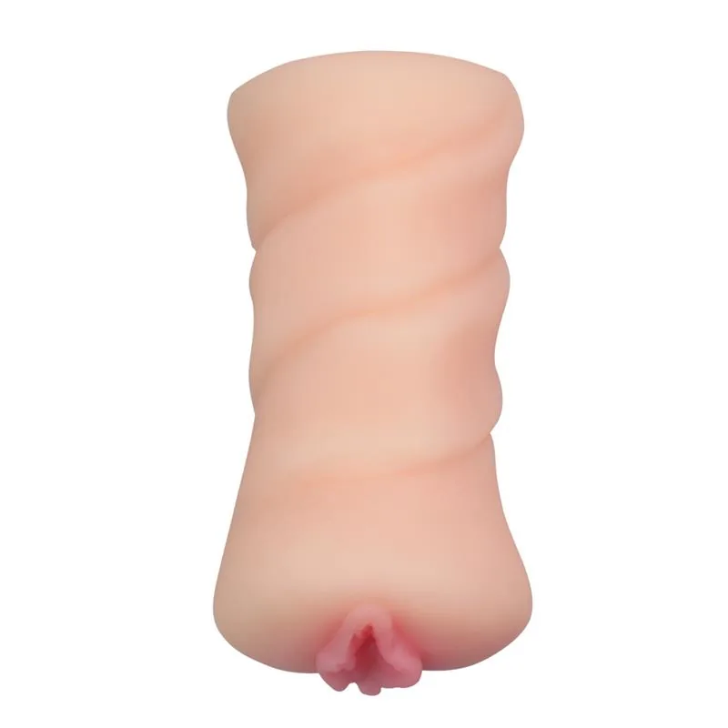 Masturbador Masculino X-Basic Pocket Pussy Natural 13 cm — vista 2 de 3