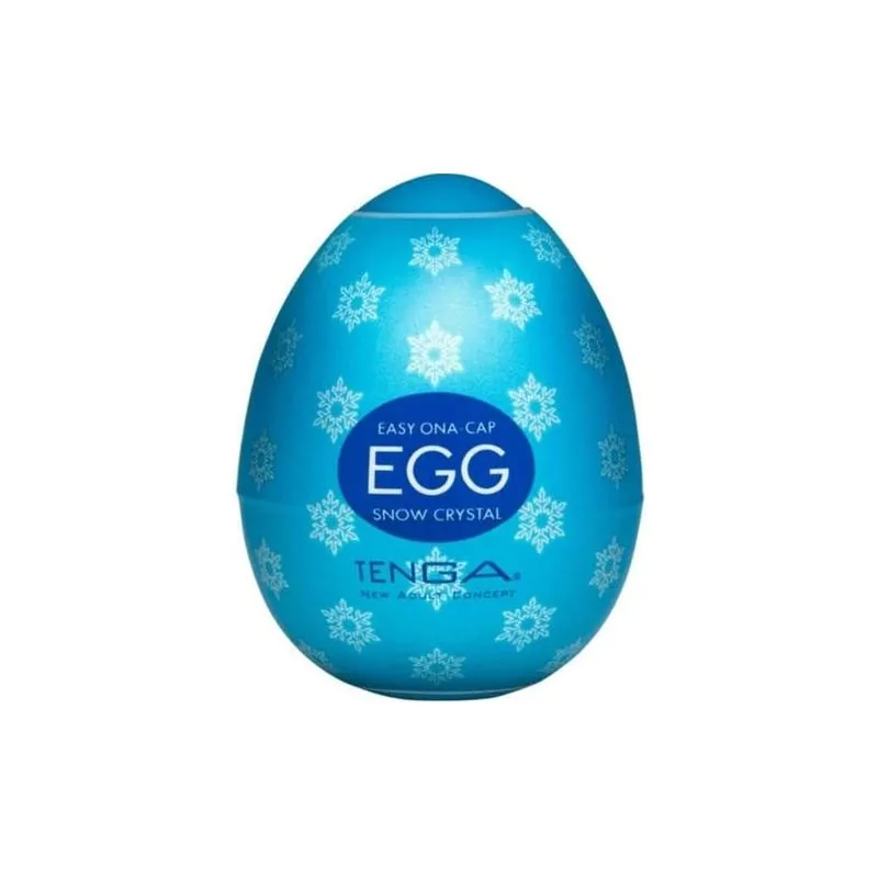 Masturbador Ovo Tenga Egg Snow Descartável