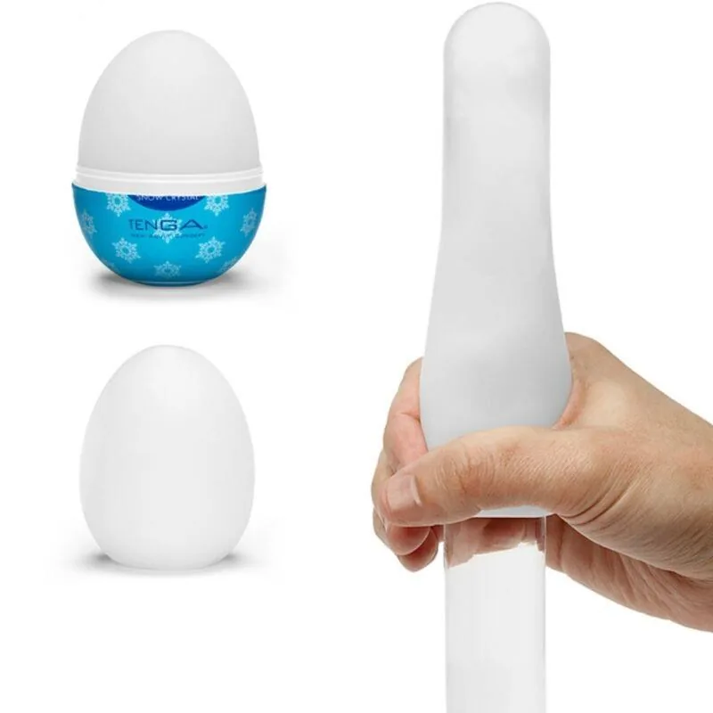 Masturbador Ovo Tenga Egg Snow Descartável — vista 3 de 3