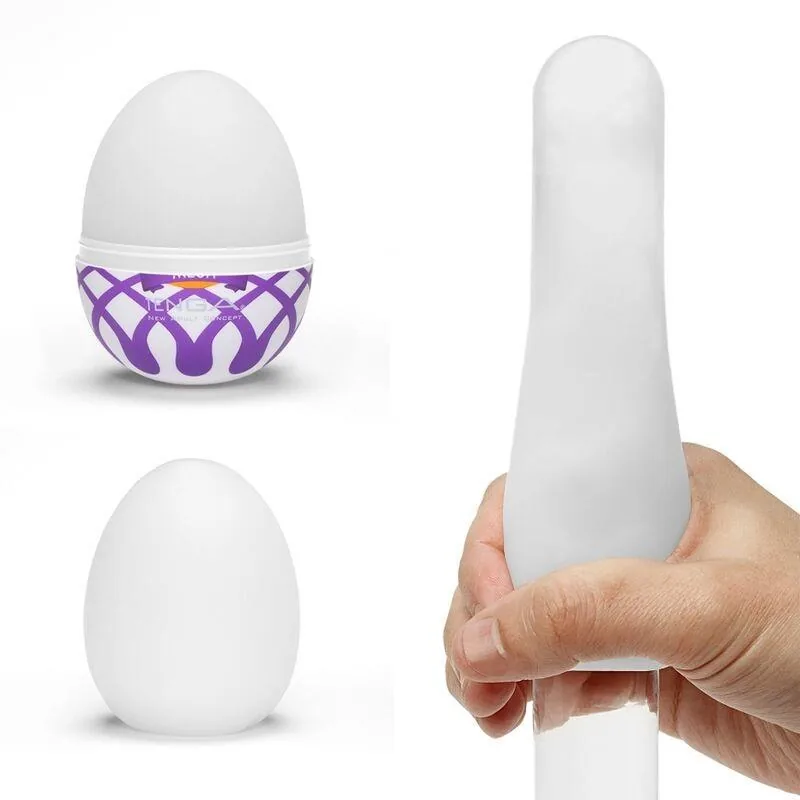Masturbador Ovo Tenga Wonder Mesh — vista 3 de 3