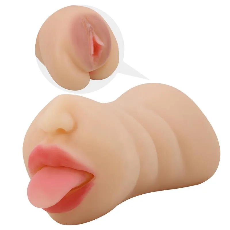 Masturbador Sarah Vagina e Boca 18 cm