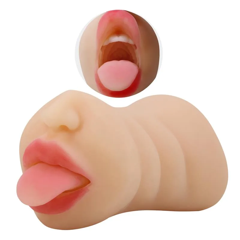 Masturbador Sarah Vagina e Boca 18 cm — vista 3 de 3