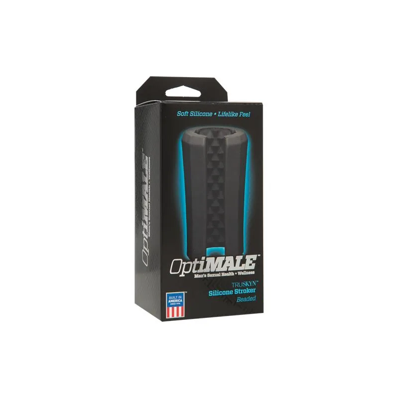 Masturbador Silicone Platinum Preto Optimale — vista 2 de 2
