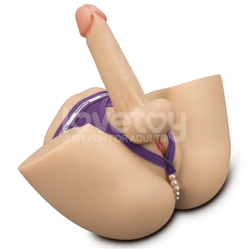 Masturbador Streetgirls 17 com Dildo Articulável Vagina e Ânus 24,5 cm — vista 2 de 3