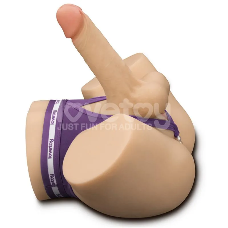 Masturbador Streetgirls 17 com Dildo Articulável Vagina e Ânus 24,5 cm — vista 3 de 3