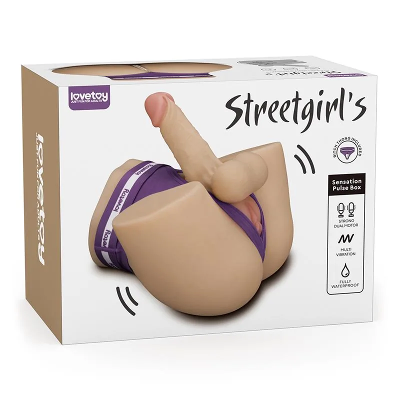 Masturbador Streetgirls Duplo Motor Pulsar