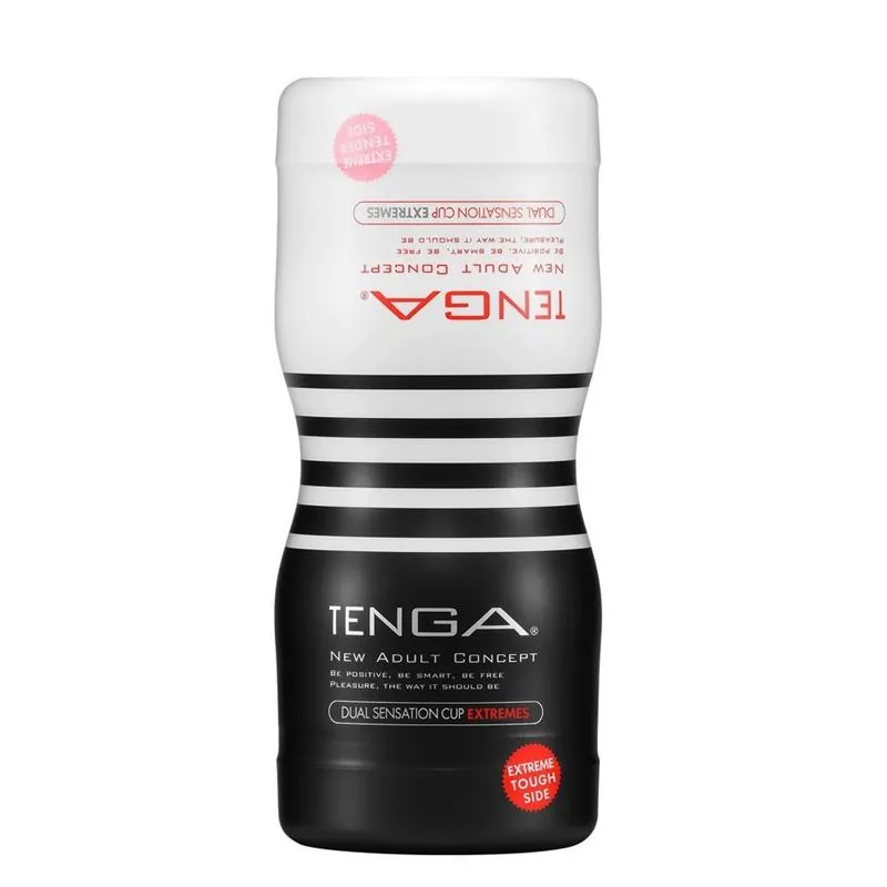 Masturbador Tenga Dual Sensation Cup Extreme Dupla Entrada