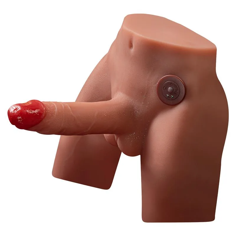 Masturbador Torso Jason com Pénis e Ânus, Vaivém 4,1 kg