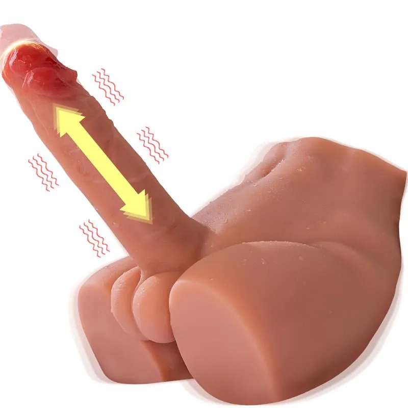 Masturbador Torso Peel com Pénis e Ânus, Vaivém 2,7 kg — vista 2 de 3