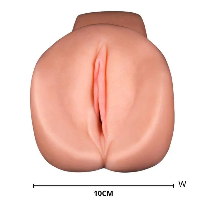 Masturbador Vagina com Vibração Cyber-skin 18 cm — vista 3 de 3