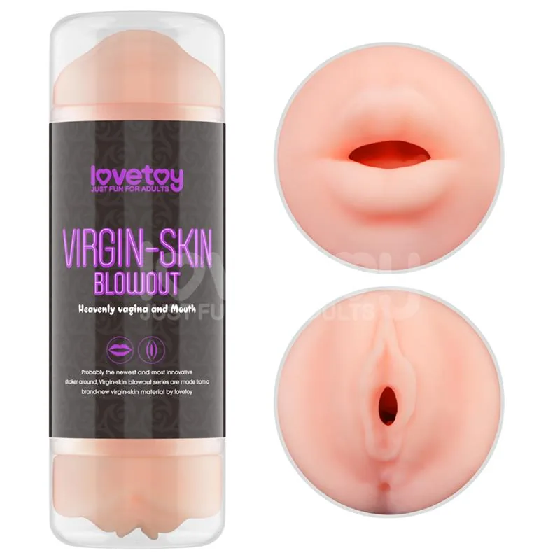 Masturbador Virgin-Skin Vagina e Boca Lovetoy