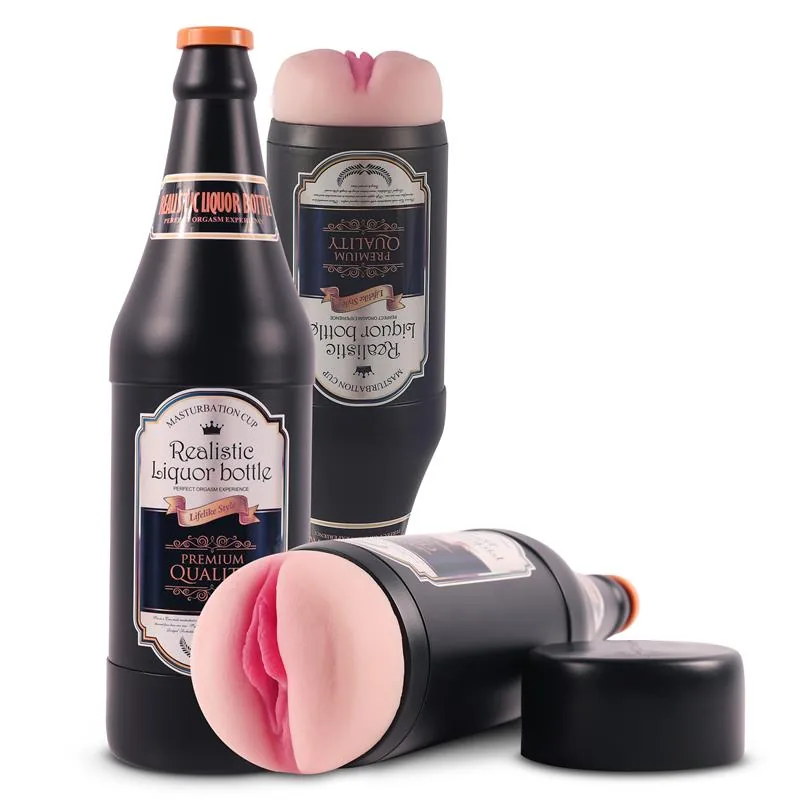 Masturbador Vagina Garrafa de Cerveja Sonya 29,5 cm