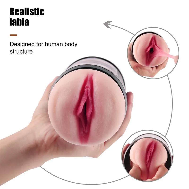 Masturbador Vagina Garrafa de Cerveja Sonya 29,5 cm — vista 2 de 3