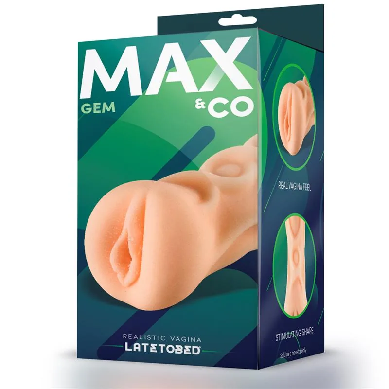 Masturbador Vagina Gem MAX & CO — vista 2 de 3