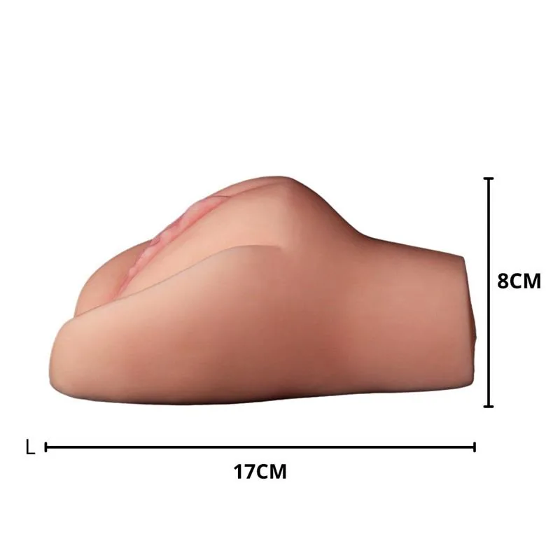 Masturbador Vagina Realista com Vibração Cyber-skin 17 cm — vista 2 de 3