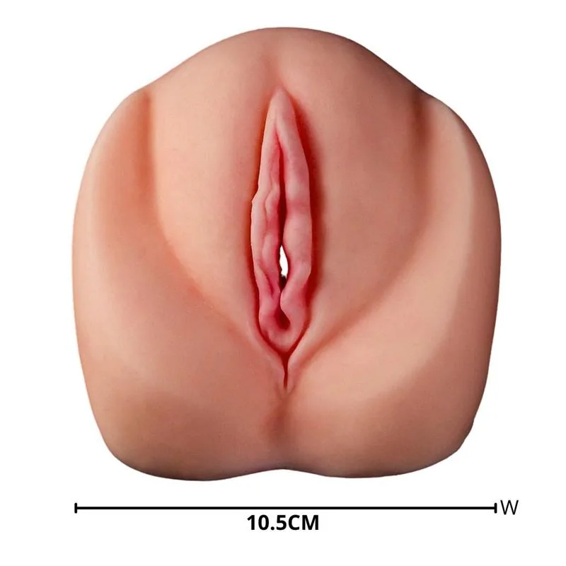 Masturbador Vagina Realista com Vibração Cyber-skin 17 cm — vista 3 de 3