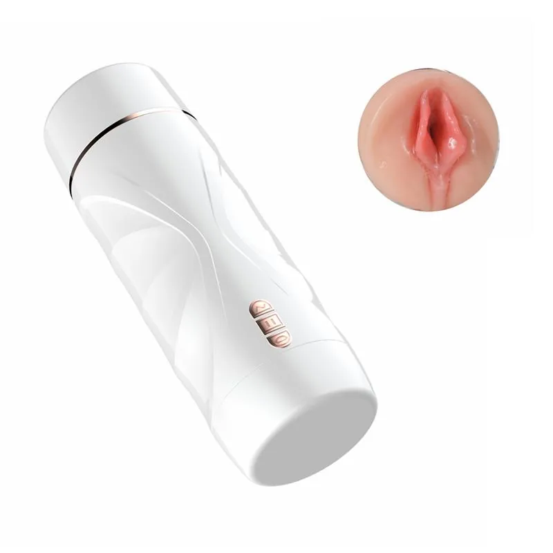 Masturbador Vibração e Sucção Vagina Riley 22,5 cm