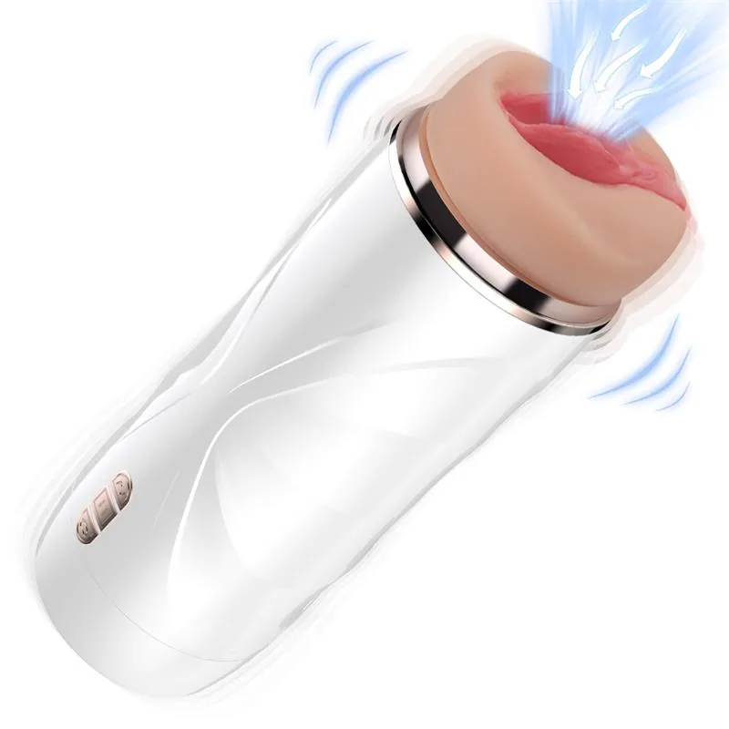 Masturbador Vibração e Sucção Vagina Riley 22,5 cm — vista 3 de 3