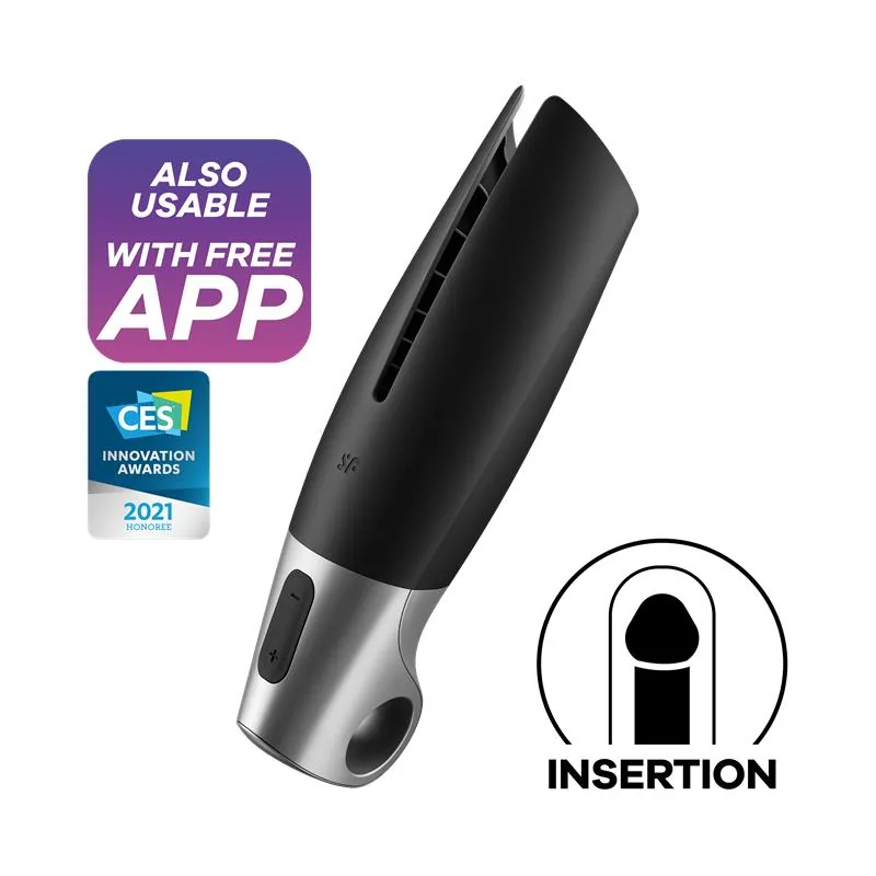 Masturbador Vibratório Satisfyer Power Masturbator com APP Connect