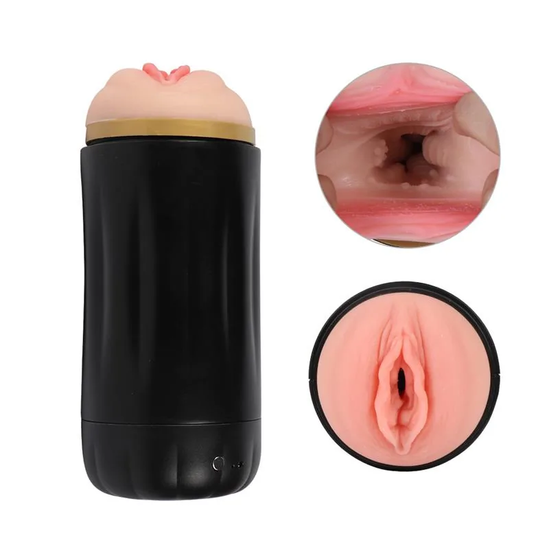 Masturbador Vibratório Vagina Alle 20,5 cm