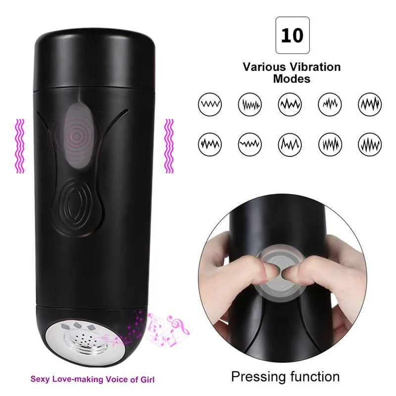 Masturbador Vibratório Vagina Fanny 19,3 cm — vista 3 de 3