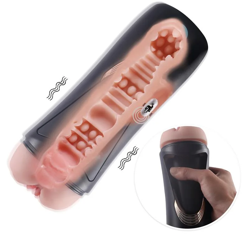 Masturbador Vibratório Vagina Lauren 23,8 cm — vista 2 de 3