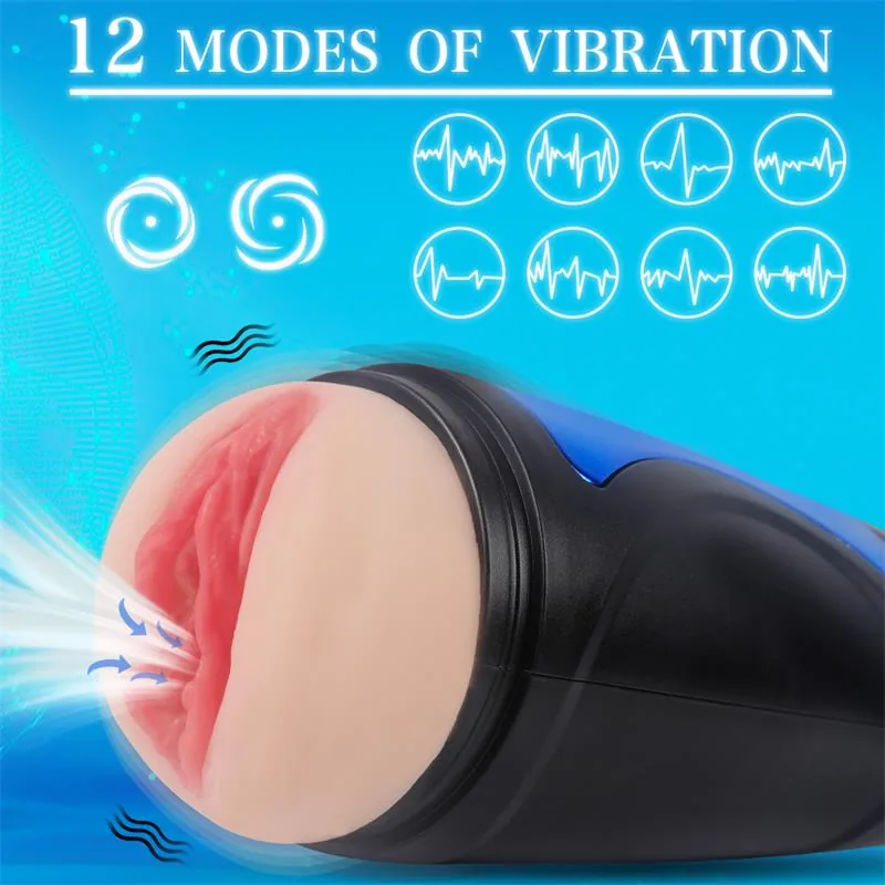 Masturbador Vibratório Vagina Renee 19,3 cm — vista 3 de 3
