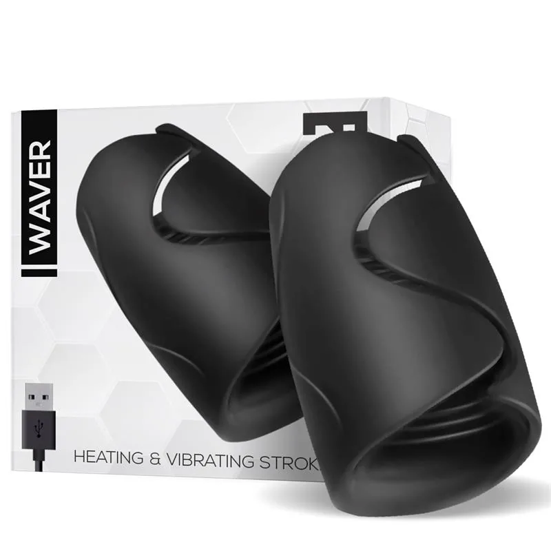 Masturbador Vibratório Waver com Função Calor Flexível
