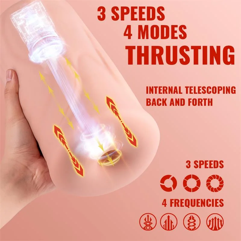 Masturbador com Vaivém Large Thrusting Machine I Xise