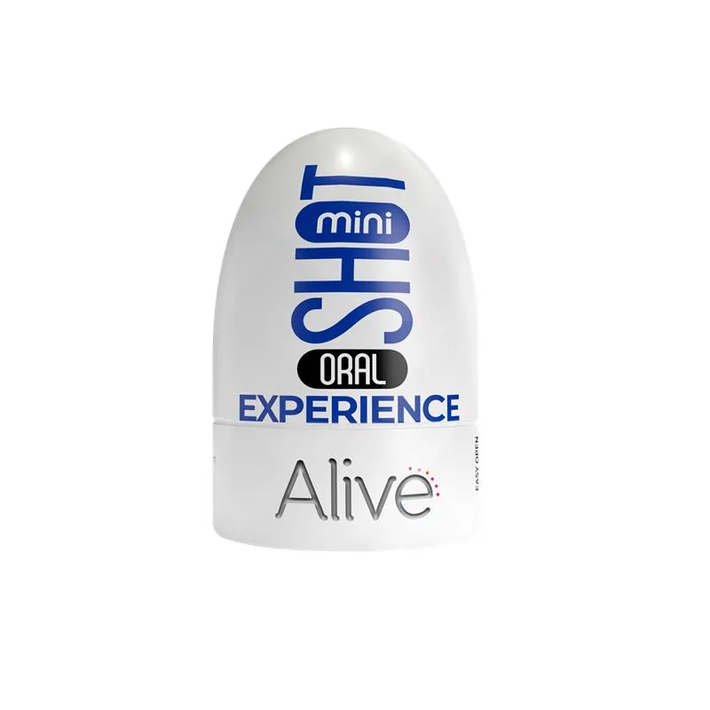 Mini Masturbador Experiência Oral Alive