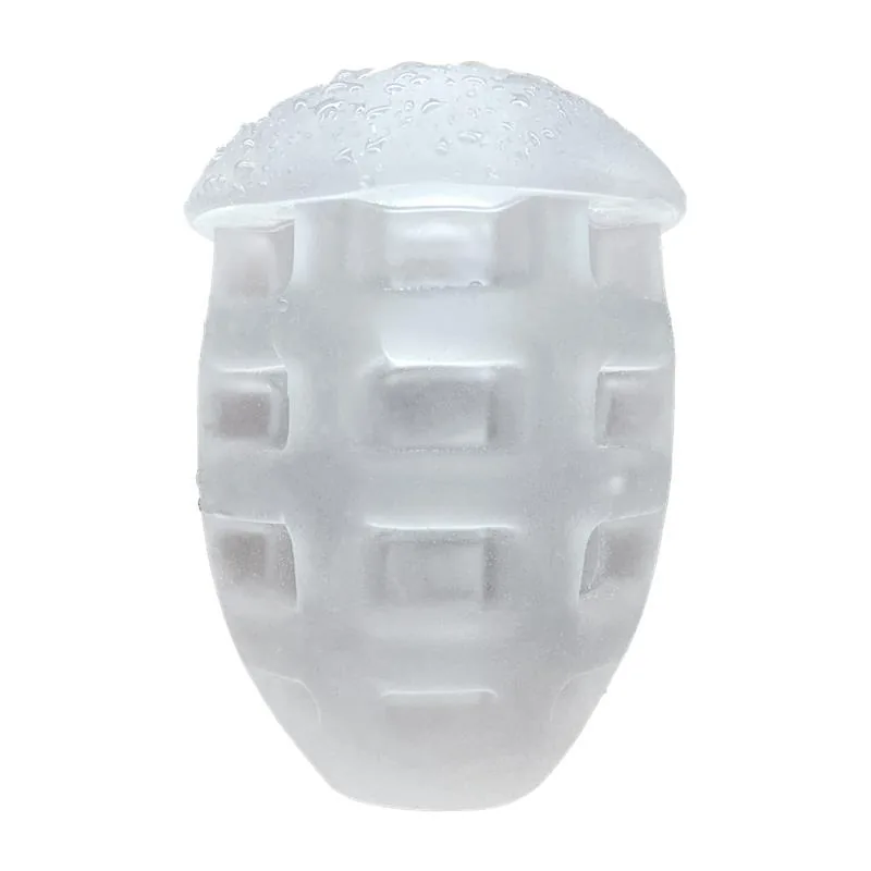 Mini Masturbador Transparente Alive — vista 3 de 3